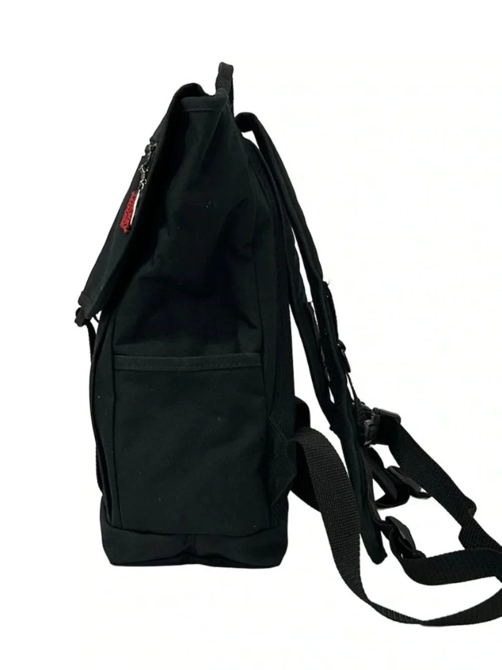 Manhattan Portage Black Red Multi Nylon Backpack